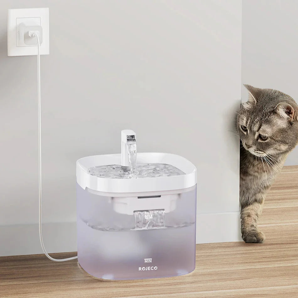 Intelligenter Katzentrinkbrunnen, automatischer Wasserspender für Haustiere